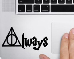 Deathly Hallows Always, Harry Potter, Decal Vinyl Car Window Sticker ANY SIZE
