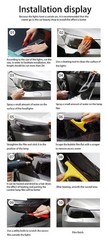 Gloss Light Black Smoke Headlight Taillamp Fog Light Vinyl Tint Film 12″X78″