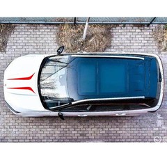 Universal Sport Red Racing Car Hood Stripe Decal Auto Vinyl Bonnet Stickers 2PCS
