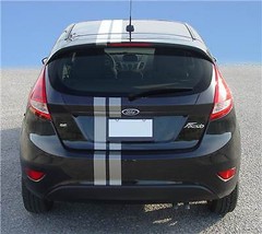 2008-2013 Euro Racing Stripes Decals Graphics 3M Premium Vinyl for Ford Fiesta