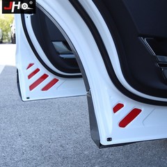 Red Inner Door Panel Reflective Warning Sticker Set For Ford Explorer 2020-2026