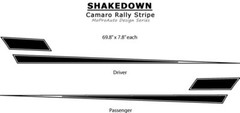 ShakeDown Side Vinyl Stripes Graphics Decals 3M Pro 2010 2011 2012 2013 Camaro