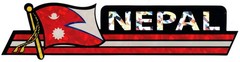 Pack Of 50 Nepal Flag 3″x12″ Reflective Decal Bumper Sticker DCX-165