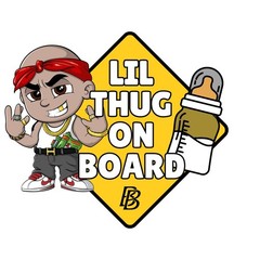 Baby on Board Sticker Decal – Benny Blanco Decals – All variations