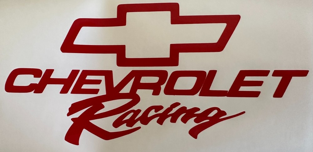 (2 ) CHEVY RACING Decals Stickers Chevrolet Car Truck iPhone FREE SHIPPING