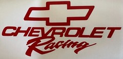 (2 ) CHEVY RACING Decals Stickers Chevrolet Car Truck iPhone FREE SHIPPING