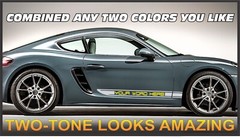 Spyder Side Stripes for all Porsche Model Cars 1999 – 2024