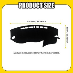Anti-slip Dashboard Pad Dash Cover Mat Black Fit Hyundai Tucson 2016 17 18 1-5X