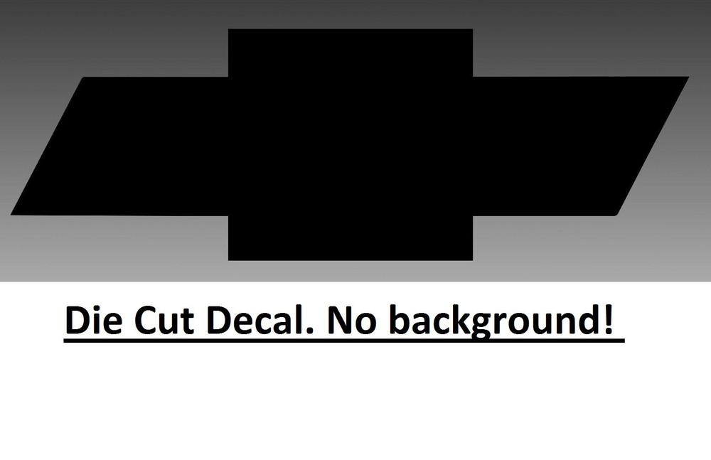 Bowtie Logo Emblem Vinyl Decal Car Truck Window Sticker Many Colors