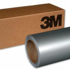 3M 2080 Scotchprint Gloss White Aluminum Vinyl Car Wrap Film | G120