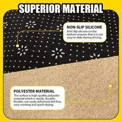 Dashboard Mat for Chevy Avalanche 2001-2006 Chevy Tahoe 2000-06 Black Gray Beige