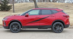 2019-2024 Chevy Blazer Door Stripes FLASHPOINT Side Body Decals Vinyl Graphics