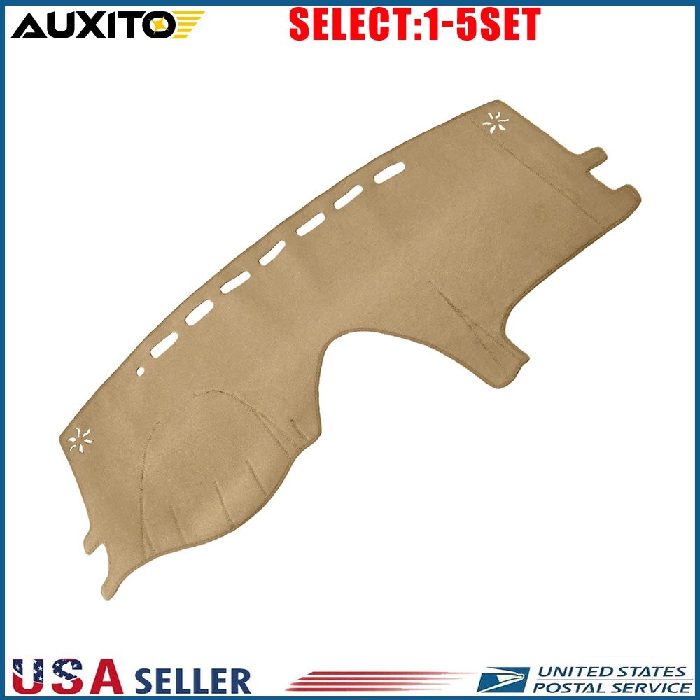 Dashboard DashMat Custom Dash Cover for 2004-2010 Toyota Sienna -beige 1-5X