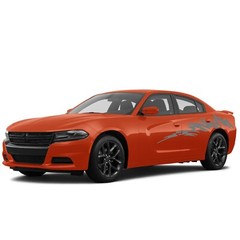 Decal for Dodge Charger Door Side Stripe Splash Design Vinyl Graphics Sticker