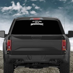 ALL GUNS ARE AN INFRINGEMENT Tell it like it is Truth 2nd Amendment Decal Vinyl