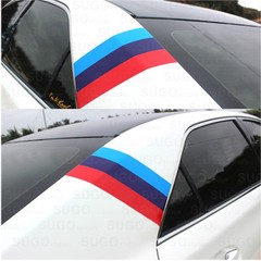 48″ BMW M-Power 3-Colored Racing Body Stripe Decal Custom DIY Sticker 4ft