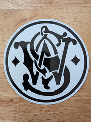 Smith & Wesson Vinyl Sticker / Decal -water/UV proof 3″- Choose MULTI PACK USA
