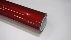 Cybertruck DIY PPF Paint Protection Film Wrap Color Change Gloss Cherry Red