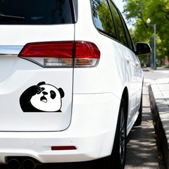 Panda Series Stickers Vinyl Waterproof Sunproof Self-adhesive for Car windows UE