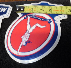 Vtg NOS Decal Stickers STP PENZOIL MARATHON SINCLAIR STANDARD OIL Gas Use On Can
