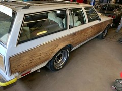 Universal Wood Grain Decal Wrap for station wagons, cars, trucks, SUV