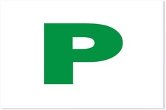 2 X Fully Magnetic Secure Green New Driver P Plates Just Passed Car Vehicle