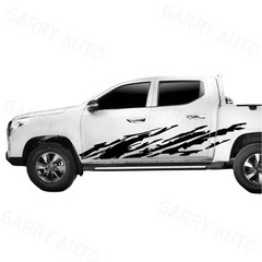 2X 90in MUD SPLASH Large Truck vinyl side graphics decals. Any Vehicle