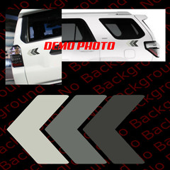 GREY Arrow Stripe Vinyl Die Cut Decal Fits RETRO 4RUNNER Tacoma Tundra TY009A