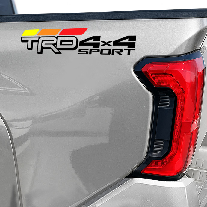 TRD 4X4 Sport Decal Sticker Set Fits Toyota Tacoma Tundra 2024 2025 Vinyl 2sides