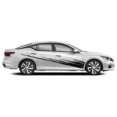 Diagonal mud splash graphics stickers decal compatible with Nissan Altima