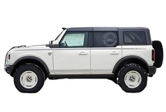 Graphics Car Sticker Decal For Ford Bronco Waist Line And Side Skirt Stripes