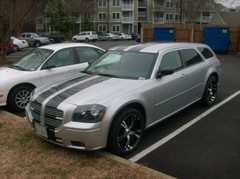 FOR Dodge MAGNUM 05 06 07 08 Racing Stripes 10″ Vinyl Graphic Decal 40 FEET