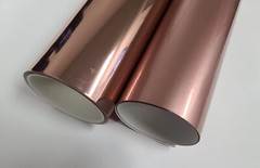 Chrome Gloss Metallic Rose Gold Vinyl Car Auto Wrap Sticker Decal Film Roll
