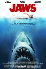 JAWS 1976 Movie Poster #2 4×7 inch Vinyl Decal Sticker Shark, scary, Speilberg