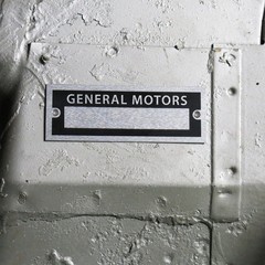 Blank Data Vin Plate – General Motors
