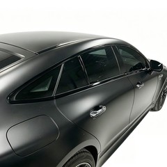 Matte/Glossy Black Chrome Delete Window Trims For Mercedes AMG GT X290 2019-2024