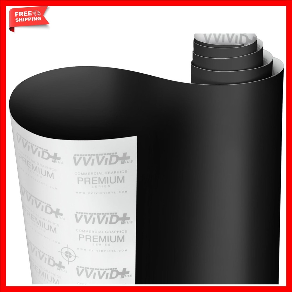 XPO Matte Black Vinyl Wrap Roll for DIY & Professional Use