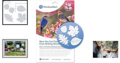 Protect Birds with Leaf Medley UV-Reflective Window Decals – 5 Decorative Clings