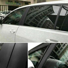 3D Waterproof Carbon Fiber Vinyl Car Wrap Sheet Roll Film Sticker Decal APAT