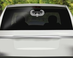 Air Assault Wings Silver Wings Decal Car Truck Yeti Various Sizes