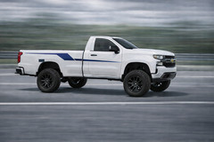 Sport Design Side Stripes Compatible With Chevy Silverado Premium Vinyl
