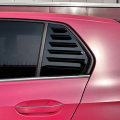 Rear Side Window Glass Louver Shutter Vent Cover For Golf Mk8 Hatchback 2021-24