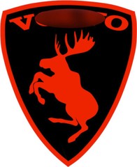 NEW Prancing Moose VOLVO Traditional Vinyl Decal – CUSTOM COLOR, SIZE & BACKING!
