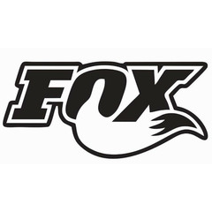 Fits 6″ – 30″ Fox Tail Vinyl Decal Pick Color FREE Shipping!