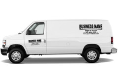 Business Sign Custom Name Advertising Car Lettering Decal kit Truck vinyl BS17