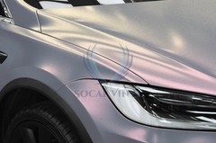 Galaxy Dust Matte Metallic Silver Red Auto Sticker Decal Vinyl Wrap Sheet Film