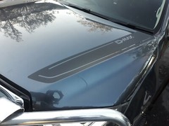 AM Combo BONNET & DOOR stripes fit 2021-2025 Isuzu Dmax D-max decals stickers