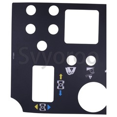 72081GT 72081 Platform Control Panel Decal For Genie Z-30/20N Z-34/22 Z-34/22N