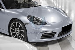 High Gloss Silver Glossy Car Vinyl Wrap Sticker Decal Sheet Film DIY Air Release