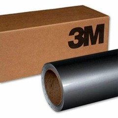 3M 2080 Scotchprint Gloss Sterling Silver Vinyl Car Wrap Film | G251